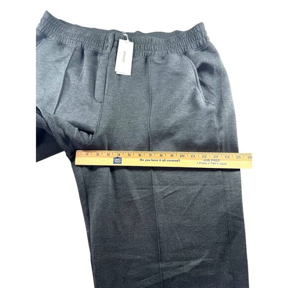 SPANX AirEssentials® Brushed Straight Leg Pant Sz Petite 1X Dark Heather Grey - Picture 10 of 15